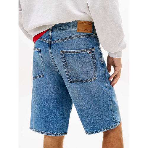 Tommy Hilfiger Ανδρική βερμούδα Jaimie Whiskered Relaxed Denim Shorts